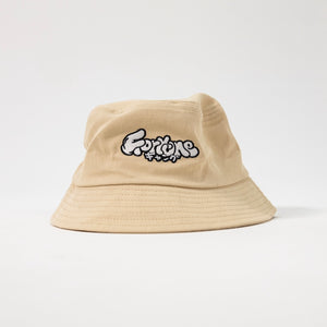 F'ITCH BUCKET HAT / BEIGE