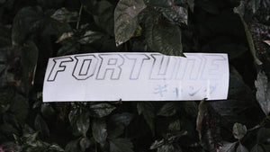 FORTUNE GANG V2 KATAKANA OFFSET STICKER