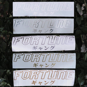 FORTUNE GANG V2 KATAKANA STICKER