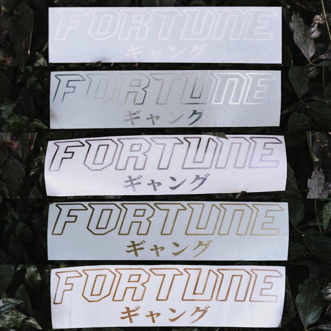 FORTUNE GANG V2 KATAKANA STICKER