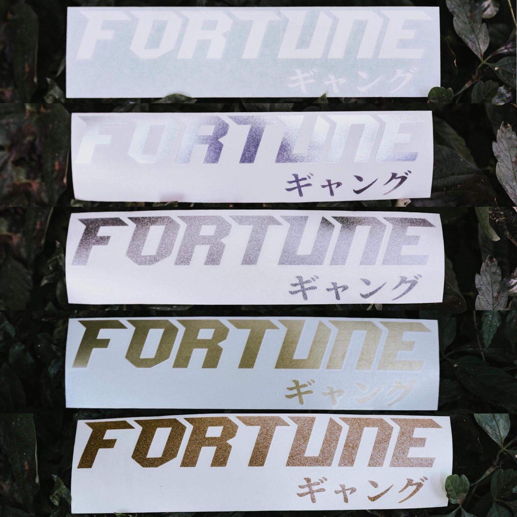 FORTUNE GANG V1 KATAKANA OFFSET STICKER